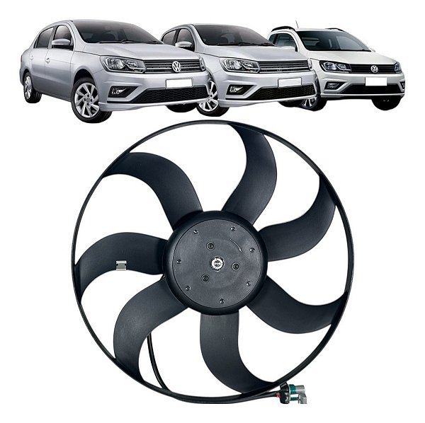 Ventoinha Eletro Ventilador Gol/saveiro/voyage G5/g6/g7 C/ar