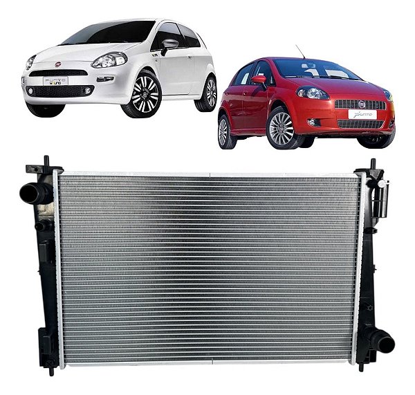 Radiador Punto E Linea 1.8/1.6 2008 Em Diante