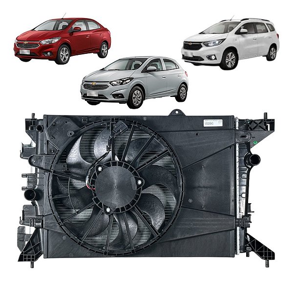 Kit Radiador Onix Prisma Cobalt Spin 2017/ 2019 Manual Gm