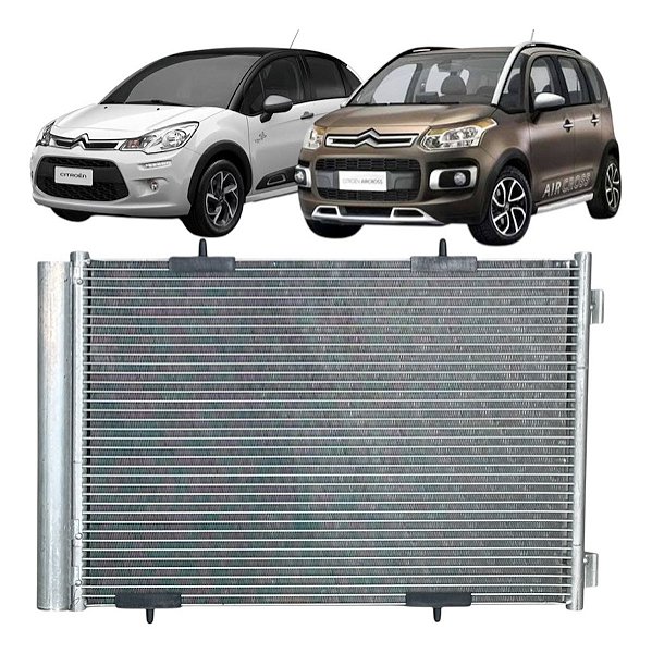Condensador Citroen Air Cross / C3 1.4 1.5 1.6 2010 A 2016