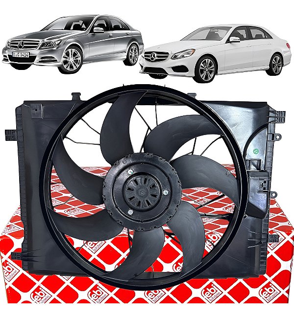 Eletroventilador Para E350 3.5 Coupe Plus 2009 À 2016 Febi