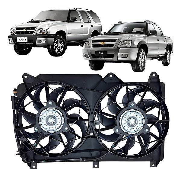 Ventoinha Chevrolet  S10 2.4 Flex 2007 A 2011 Dupla