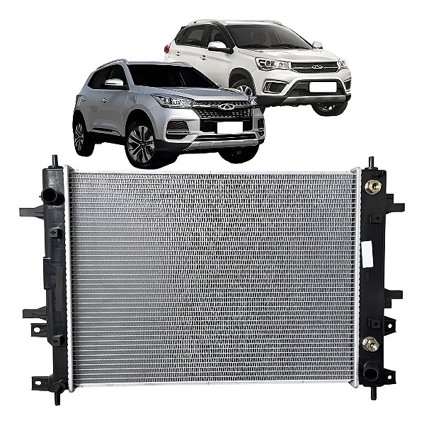 Radiador Chery Tiggo 2 5x 7 1.5 Ano 2017 18 19 20 21 2022