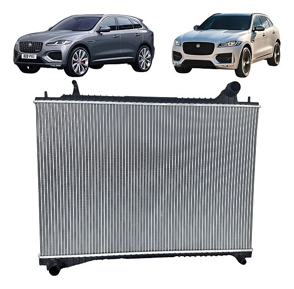 Radiador Jaguar F-pace 3.0 V6 Gasolina 2016 A 2019