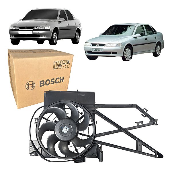 Ventoinha Do Condensador Com Defletor  Vectra 97/2001 Bosch