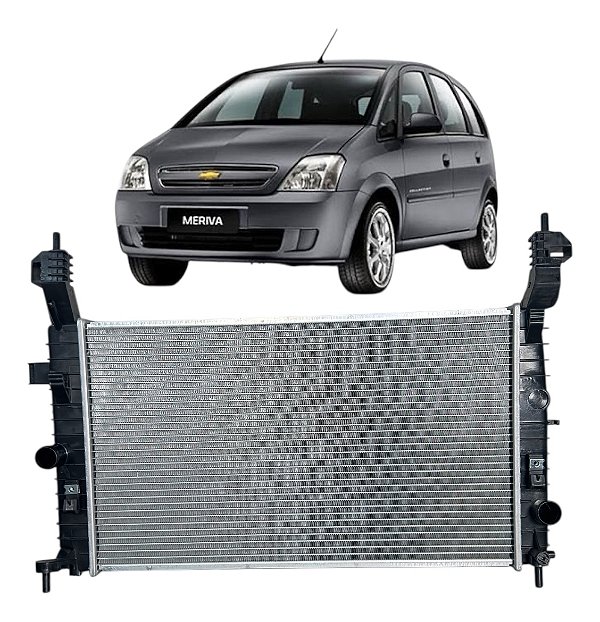 Radiador Meriva 1.4 E 1.8 - Câmbio Easytronic (gm) 2008
