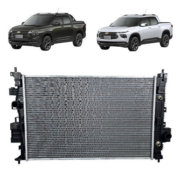 Radiador Chevrolet Montana 1.2 Automático 2023 2024 2025