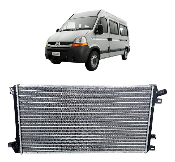 Radiador Agua Master 2.5 Cdi Diesel 2006 /2011 C/s Ar Manual