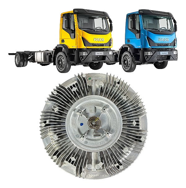 Polia Viscosa Iveco Caminhões Tector 17-280/ 24-280 Original