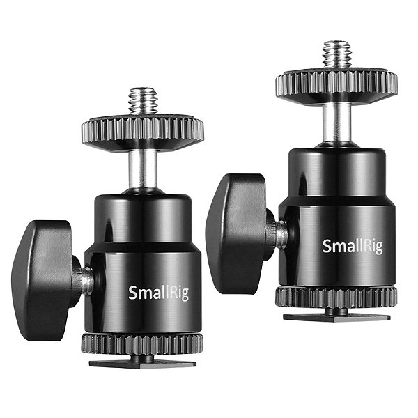 Kit 2 Mini Ballhead com Hotshoe Smallrig 2059