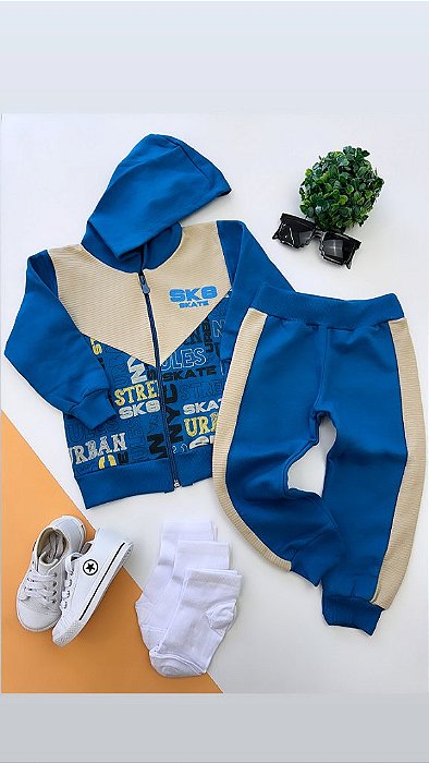 CONJUNTO MOLETOM SK8