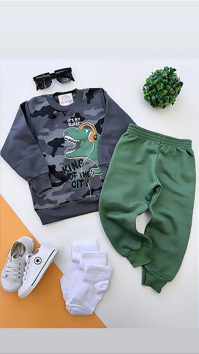 CONJUNTO MOLETOM REX