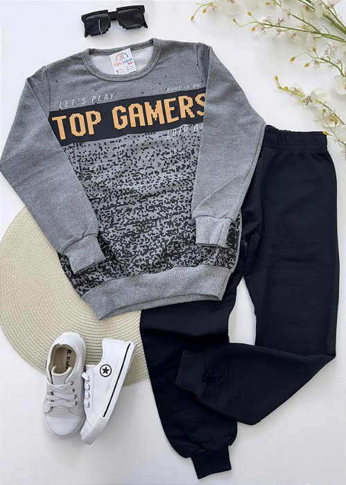 CONJUNTO GAME SEM FLANELA
