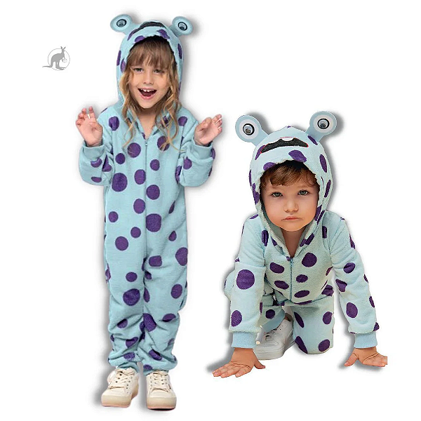 MACACÃO KIGURUMI MONSTRINHO