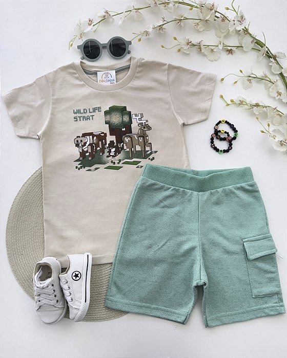CONJUNTO MINECRAFT