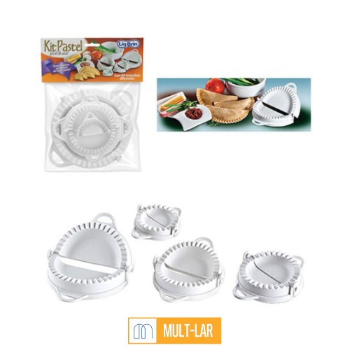 FORMA PARA PASTEL PACOTE COM 4 UNIDADES