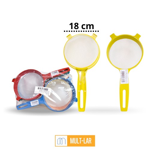 PENEIRA 18 CM PACOTE COM 6 UNIDADES 182