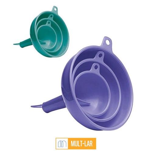 FUNIL 1/2/3 102 KIT COM 3 UNIDADES