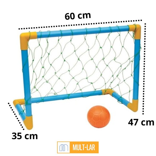 KIT TRAVE FUTEBOL COM BOLA KI-TRAVE 38
