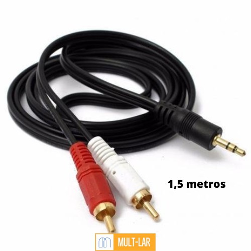 CABO P2 X 2RCA 1,5MT CRS-0005