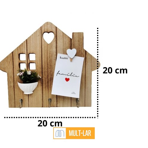 PORTA CHAVE MDF 20 CM 96643