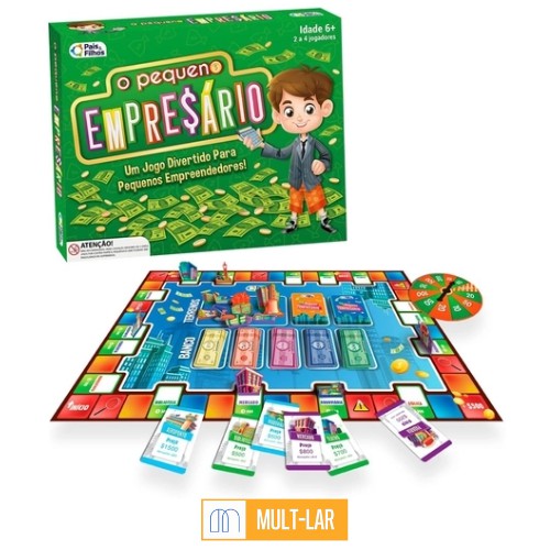JOGO EDUCATIVO O PEQUENO EMPRESARIO 2796