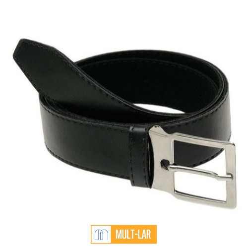 CINTO MASCULINO COURO SINTETICO FIVELA PACOTE COM 12 UNIDADES