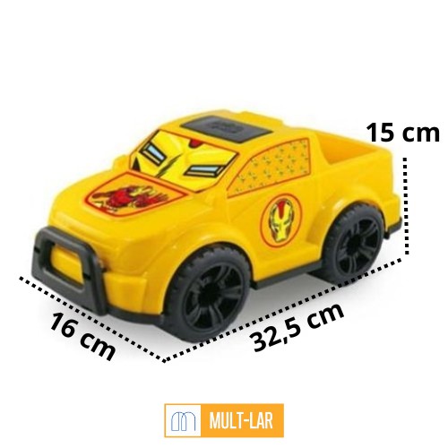 CARRINHO PICKUP DEFENSOR AMARELO 286