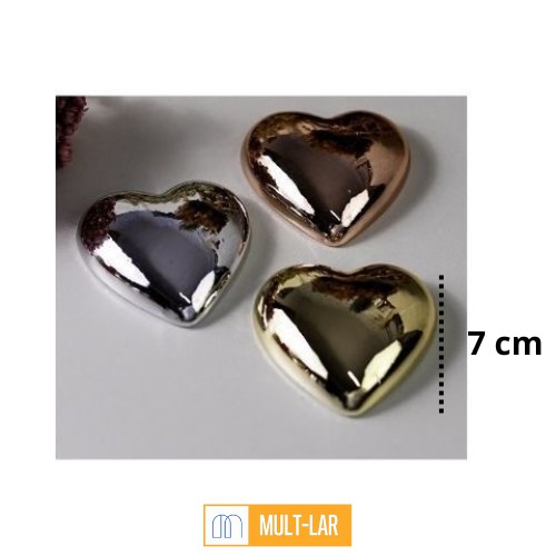ENFEITE DECORATIVO CORAÇAO METADE CZ19464