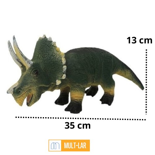 DINOSSAURO TRICERATOPS DE VINIL VB172