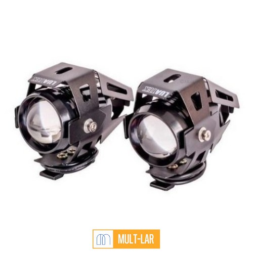 FAROL LED PARA MOTO KIT COM 2 UNIDADES LK-U5