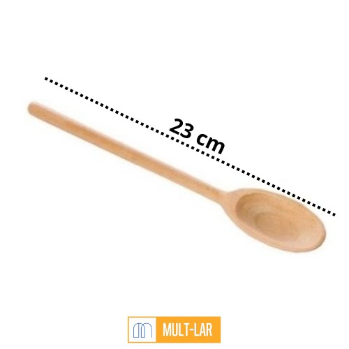 COLHER DE MADEIRA 23 CM 50
