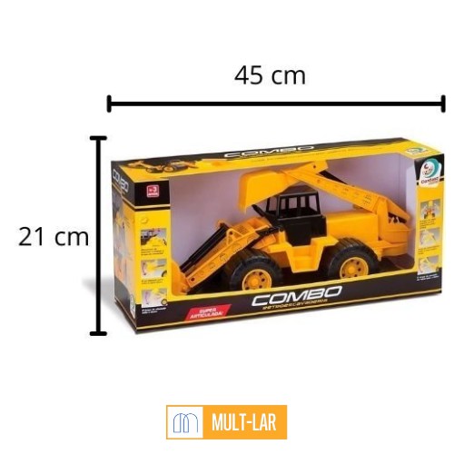 CARRINHO COMBO RETROESCAVADEIRA 1041
