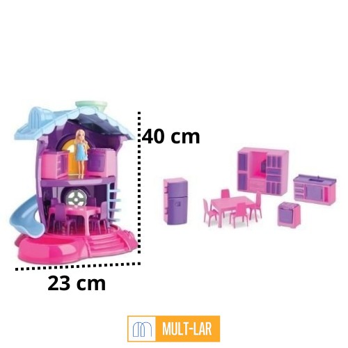 CASINHA DE BONECA JUDY COZINHA 0220