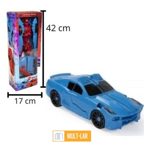 CARRO ROBO TRANSFORMER ZEUS 076