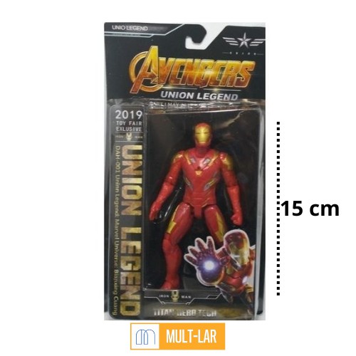 BONECO HERÓI VINGADOR NA CARTELA