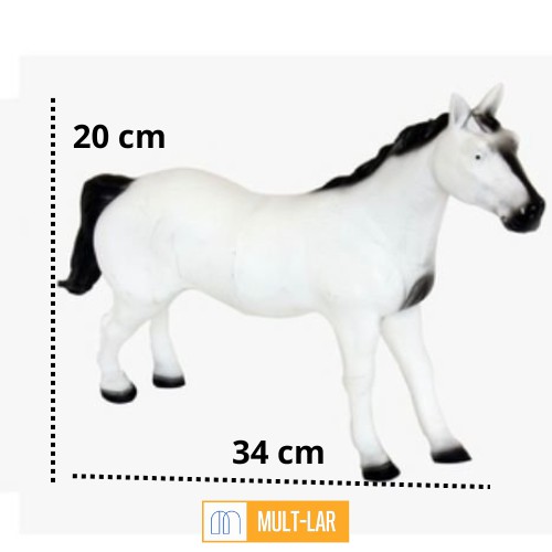 CAVALO BRANCO DE VINIL VB166