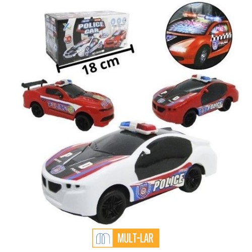 CARRO POLÍCIA A PILHA WB5266