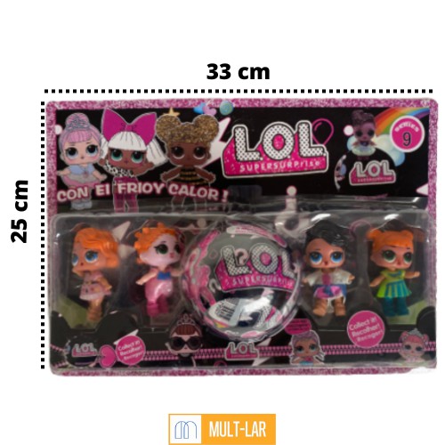 BONECA LOL COM 4 CM-99