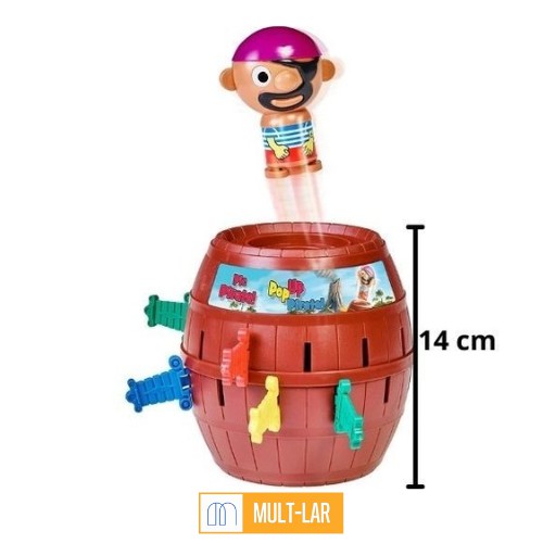 BRINQUEDO PIRATA PULA DO BARRIL TK-AB2580