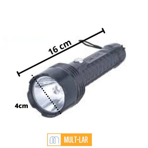 LANTERNA LED 2 PILHAS AA CRS-1171