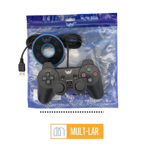 CONTROLE PLAY PARA COMPUTADOR ALTO-6223