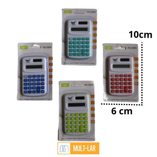 CALCULADORA 8 DÍGITOS AS-2806