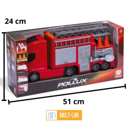 CARRINHO POLLUX BOMBEIRO 6720