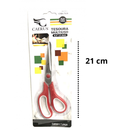 TESOURA 21 CM 8,5" CRS-7135