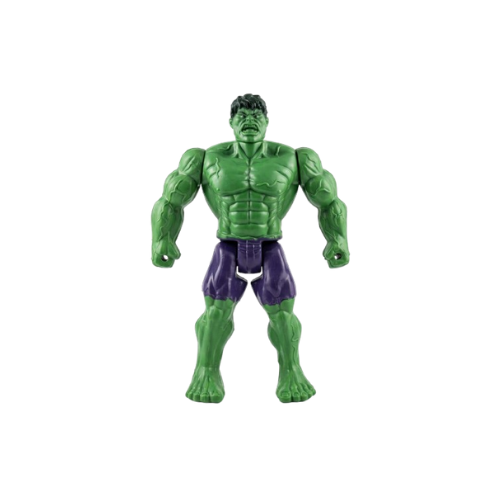 HERÓI HULK COM LUZ 15 CM NA CAIXA 9912-1