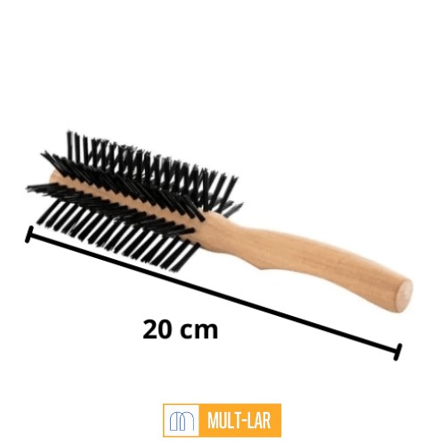 ESCOVA PARA CABELO MEIA LUA 762