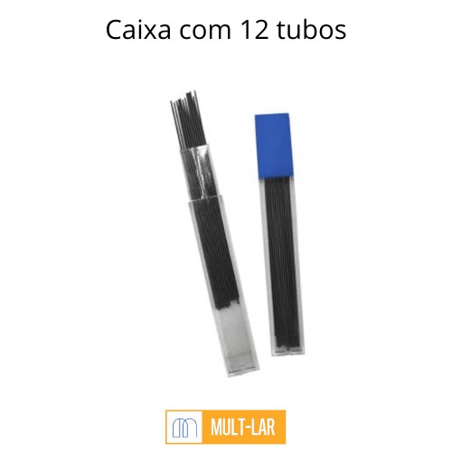 GRAFITE 0.9 MM CARTELA COM 12 TUBOS 2099031