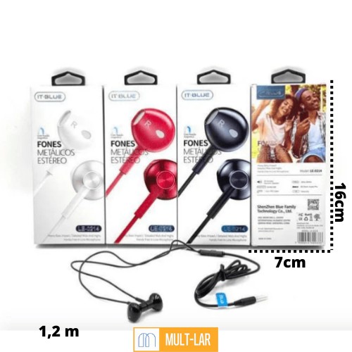 FONE DE OUVIDO LE-0214