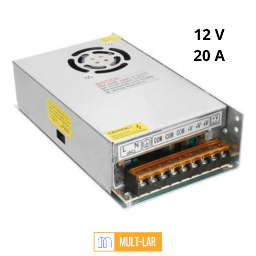 FONTE CHAVEADA 12V 20 A KA-1505